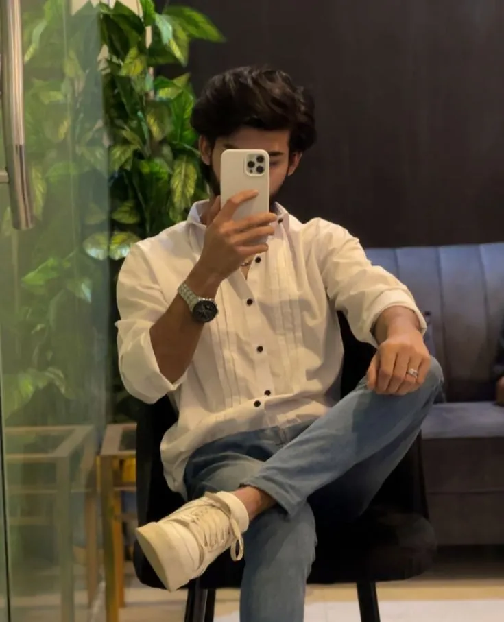 aesthetic blur effect boy