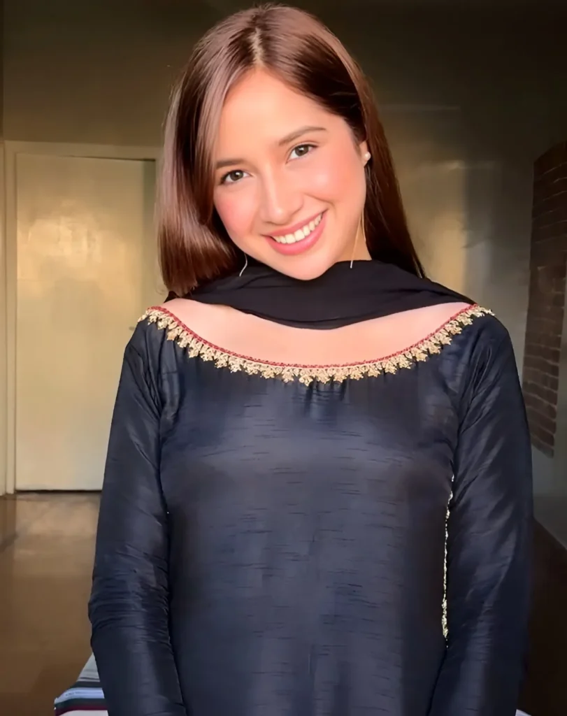black dress cute girl dp