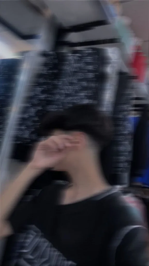 blur photo boy dp