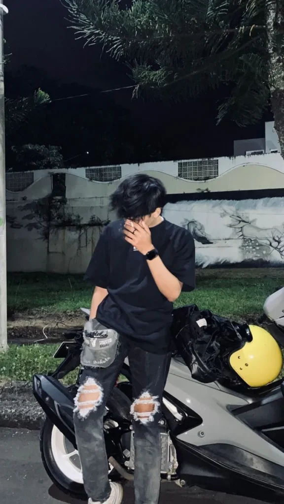 dp blur effect boy