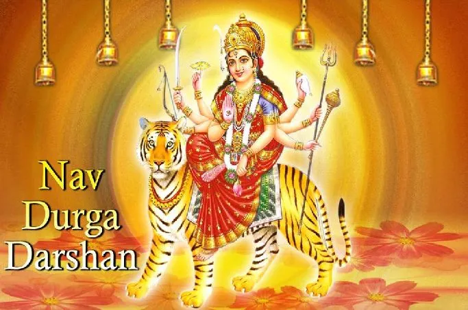 durga maa colorful wallpaper