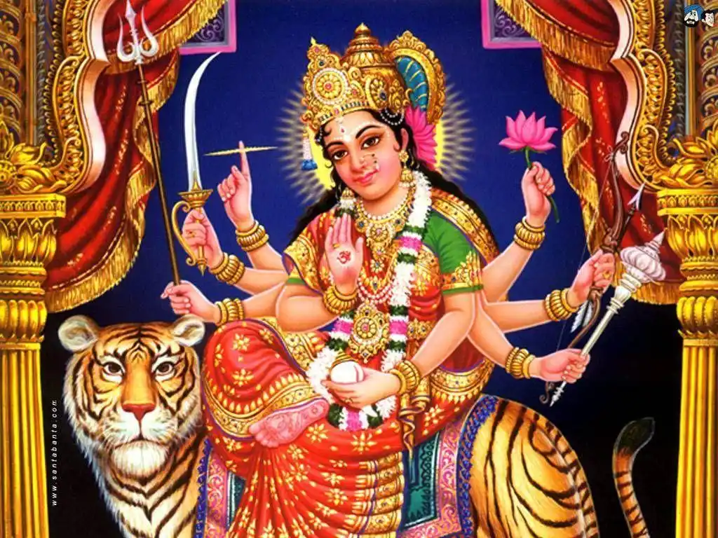durga maa cute dp