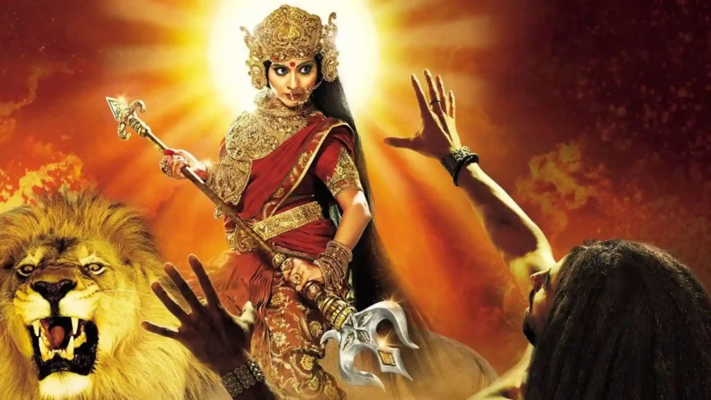 durga maa face dp
