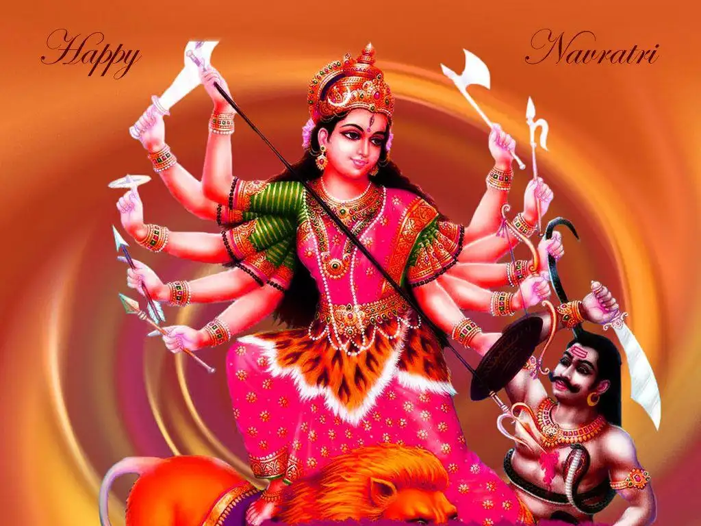 durga maa photo art
