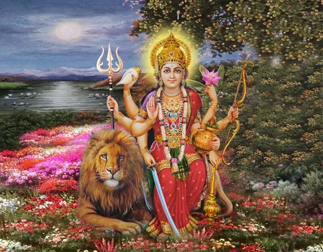 maa durga hd photo shoot