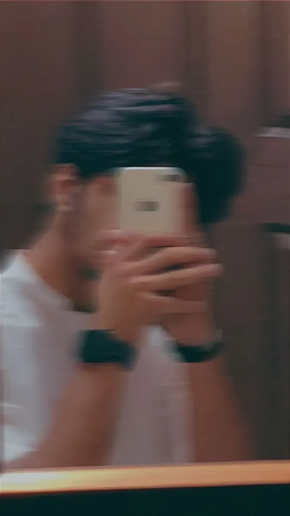 pfp blurry girl